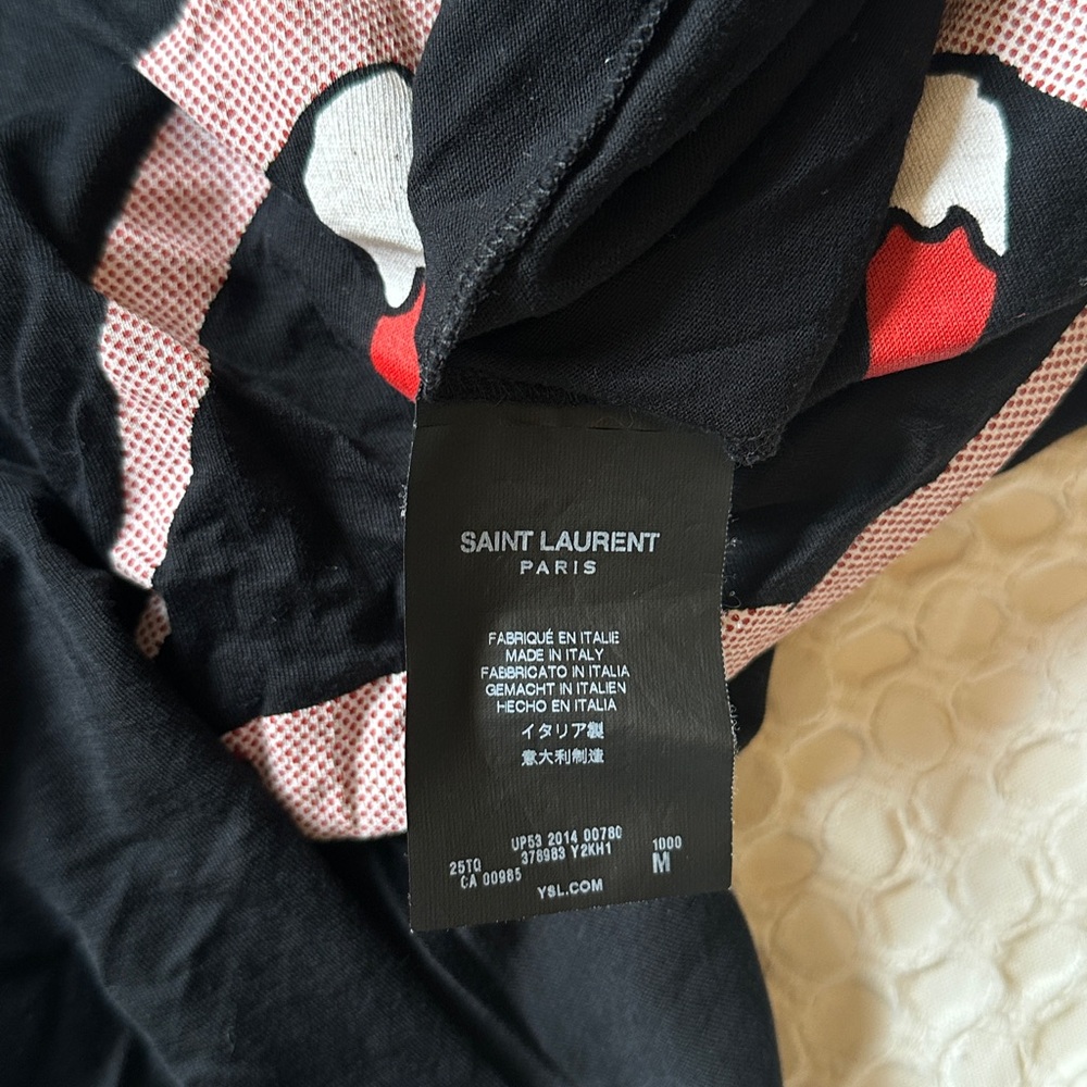 Saint Laurent Blood Luster Tee size Medium - Picture 5 of 5